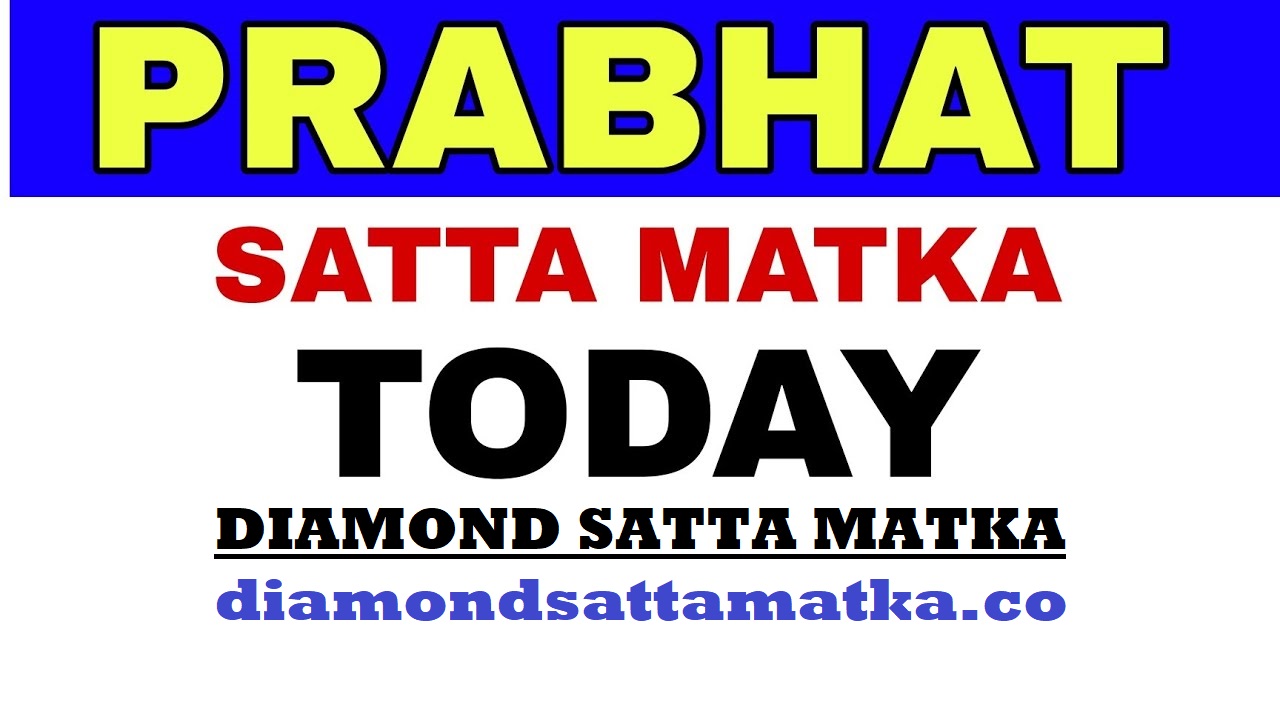 prabhat panel satta matka